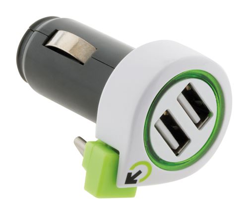 Secomp q2power Car Charger 3.1&nbsp;A 2&nbsp;USB Type C