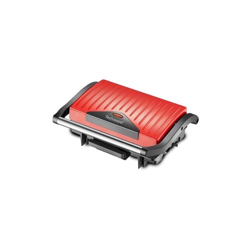 Techwood Tgd-020 - Controle De Température Automatique - Cuisson Diétetique - Bac Récupérateur De Graisse - Spécial Panini