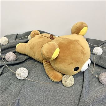 Personnage en peluche Shok ID Coussin Rilakkuma 32 cm Orange