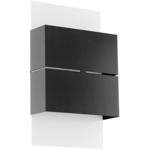 Eglo 93254 Applique murale, Métal, intégré, noir