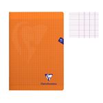 Cahier grand format Clairefontaine Mimesys A4 96 pages Orange