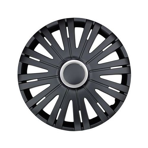 Car Plus hubcaps Texas RC 16 pouces ABS noir jeu de 4