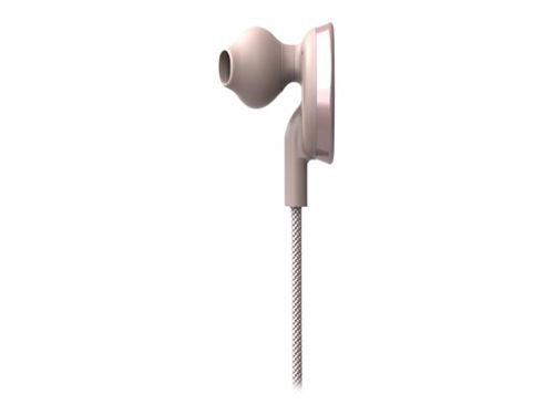 i.am+ BUTTONS - In-ear hoofdtelefoons met micro - oordopje - Bluetooth - draadloos - rose/rose