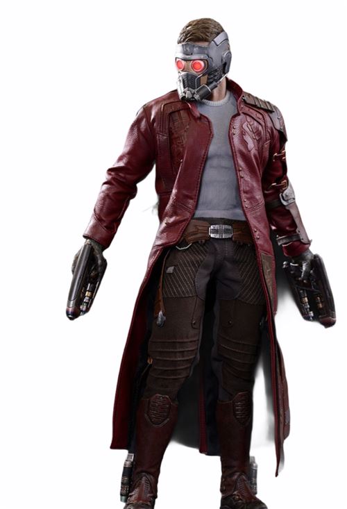 Figurine Hot Toys MMS255 - Marvel Comics - Guardians Of The Galaxy - Star Lord Deluxe Version