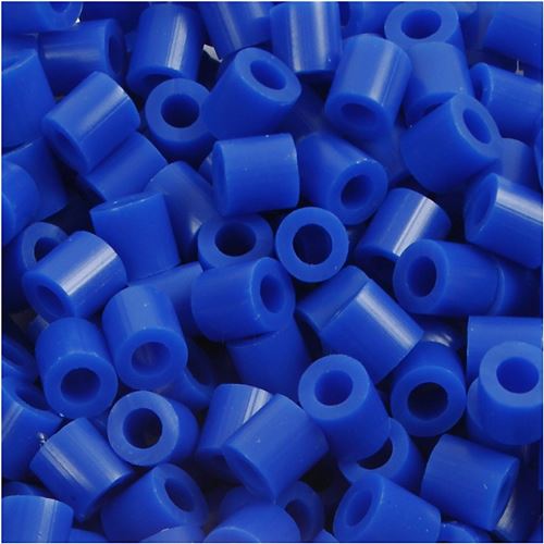 Creotime perles de repassage bleu foncé 6000 pièces