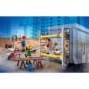 Dragline avec mur de construction Playmobil City Action 70442