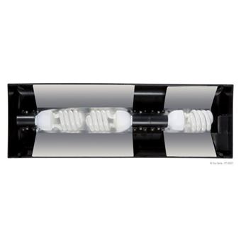 9 09 Sur Exo Terra Galerie Compact Top 60 Cm Pour Terrarium Eclairages Terrarium Ou Vivarium Achat Prix Fnac