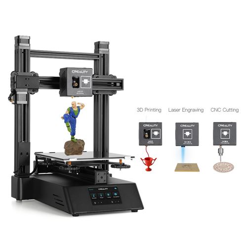 Imprimante 3D Creality 3D CP-01 3-en-1 DIY Modular Machine Kit