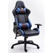 MASTER - Fauteuil à roulettes Chaise de Bureau Gaming Bleu
