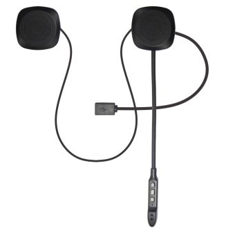 Qiilu Casque de Moto Casque Bluetooth Mains Libres Casque Appel écouteur  Microphone : : High-Tech