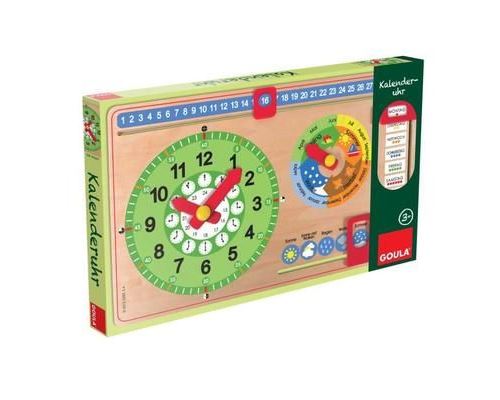 Jumbo Goula Calendar Clock (Ge), 480 mm, 40 mm, 300 mm, 940 g, 5760 cm³, 4260 pièce(s)