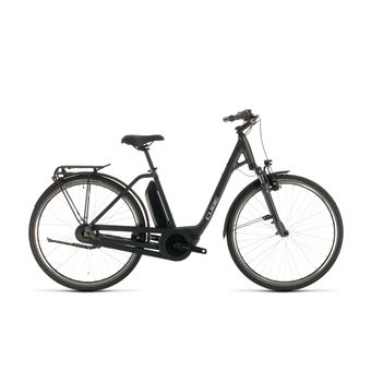 Velo Electrique Femme Vtc Cube Town Hybrid One 500 Iridium N Black 2020 Easy Entry 54 Cm Velos Achat Prix Fnac