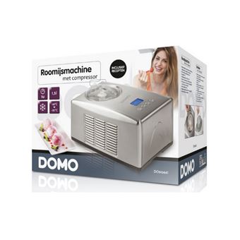 DOMO DO9066I - Sorbetière - 1.5 litres - 150 Watt