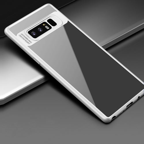 Galaxy Note 8 Coque Protection Plastique Combinaison Blanc ALS51962