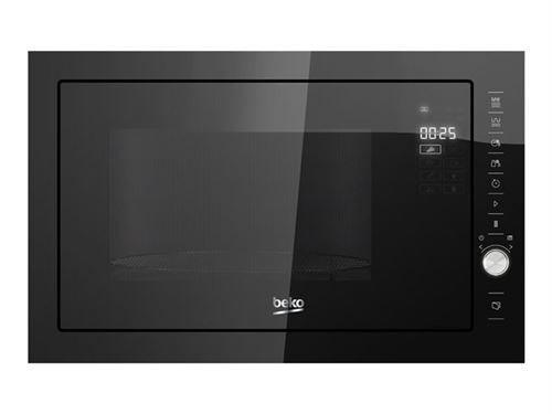 Beko Mgb25333Bg - Four Micro-Ondes Grill - Encastrable - 25 Litres - 900 Watt - Noir