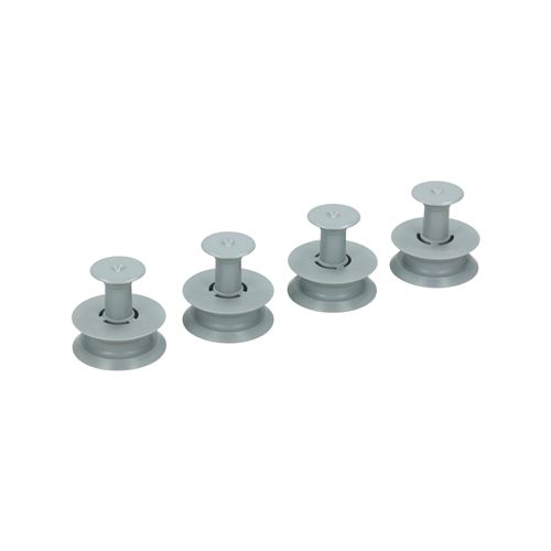 Whirlpool 4 Roulettes Panier Supérieur Lave-Vaisselle 481252888113 Whirlpool, Bauknecht, Laden, Ikea Whirlpool, Ignis, Kitchenaid, Radiola - 303696