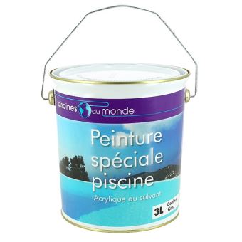 Peinture Bleu Ciel 3 L Accessoires Piscines Spa Et Jacuzzis
