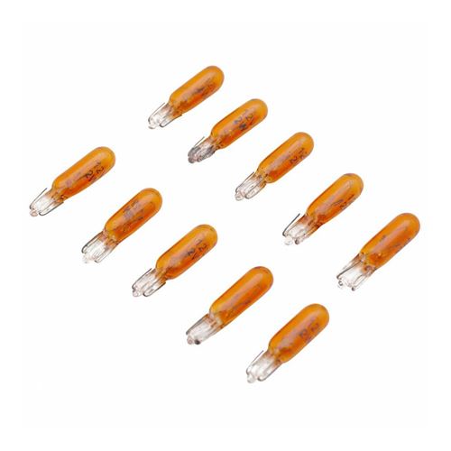 Ampoule-lampe 12v 2w norme w2w culot w2x4,6d wedge standard Orange