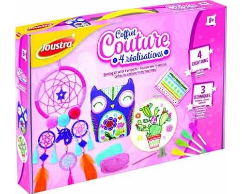 Joustra - Coffret Couture 4 Réalisations - Le Kit Parfait Pour Les Couturiers En Herbes !
