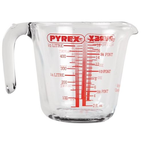 Pichet mesureur pyrex 500ml