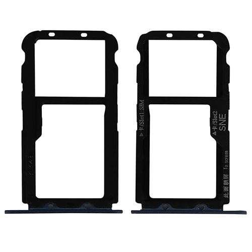 Tiroir carte SIM Huawei Mate 20 Lite Tiroir adaptateur de remplacement bleu nuit