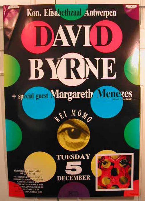 Byrne David - 70x100 cm - AFFICHE / POSTER