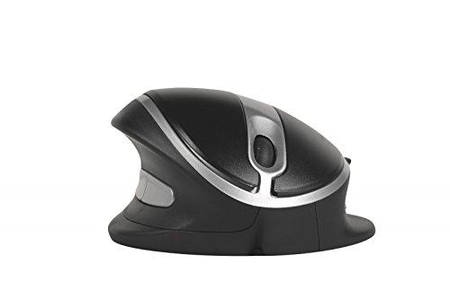 BakkerElkhuizen Oyster USB 1200DPI Ambidextre Noir souris - Souris (Ambidextre, USB, 1200 DPI, 150 g, Noir)