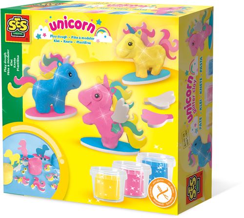 SES Creative clay your own unicorn junior multicolor