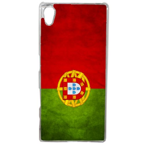 Coque Portugal Compatible Sony Xperia Z5 Transparent