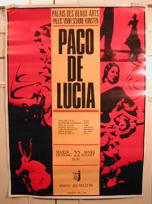 Paco De Lucia - 61x86 cm - AFFICHE / POSTER