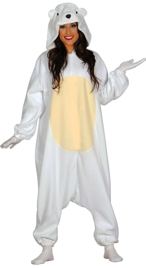 Déguisement Adulte Pyjama Ours Polaire Taille 38-4