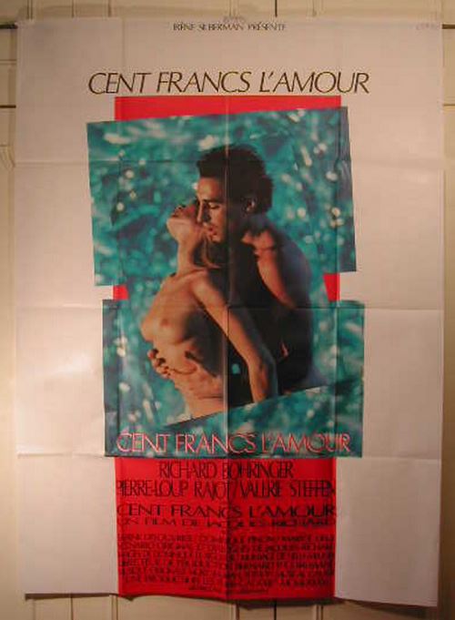 Cent Francs l'Amour - affiche pliée - 116x158 cm - AFFICHE / POSTER