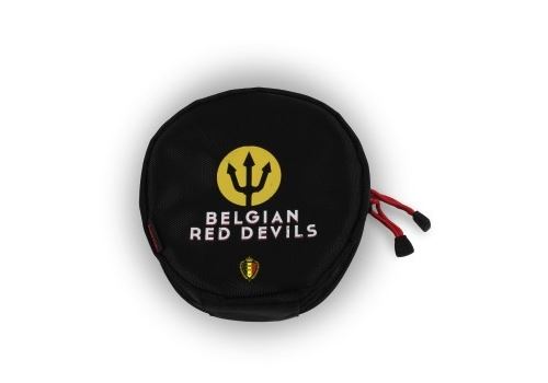 Etui rigide Belgian Red Devils pour casque sur et sur l'oreille