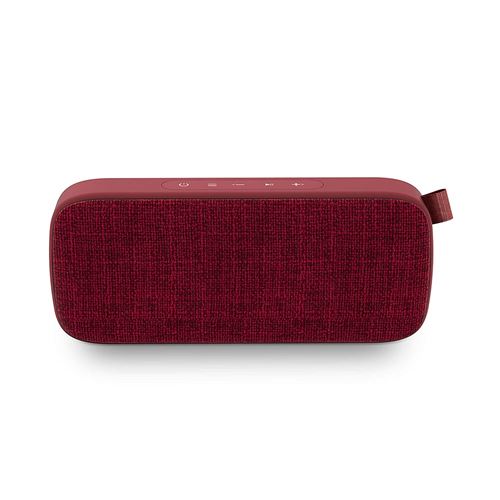 Energy Fabric Box 3+ Trend (TWS, Bluetooth v5.0, 6 W, USB&microSD MP3, FM Radio, Audio-In) - Rouge