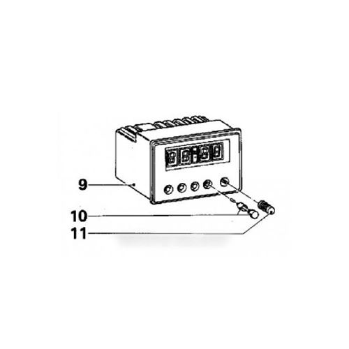 Minuterie 13166-002 pour four miele