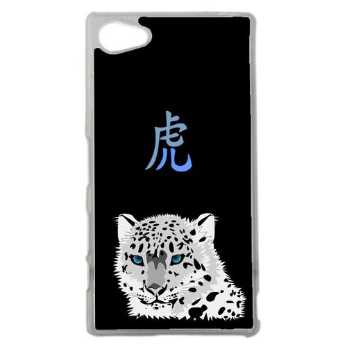 Coque Tigre Signe Chinois Compatible Sony Z5 Compact Transparent