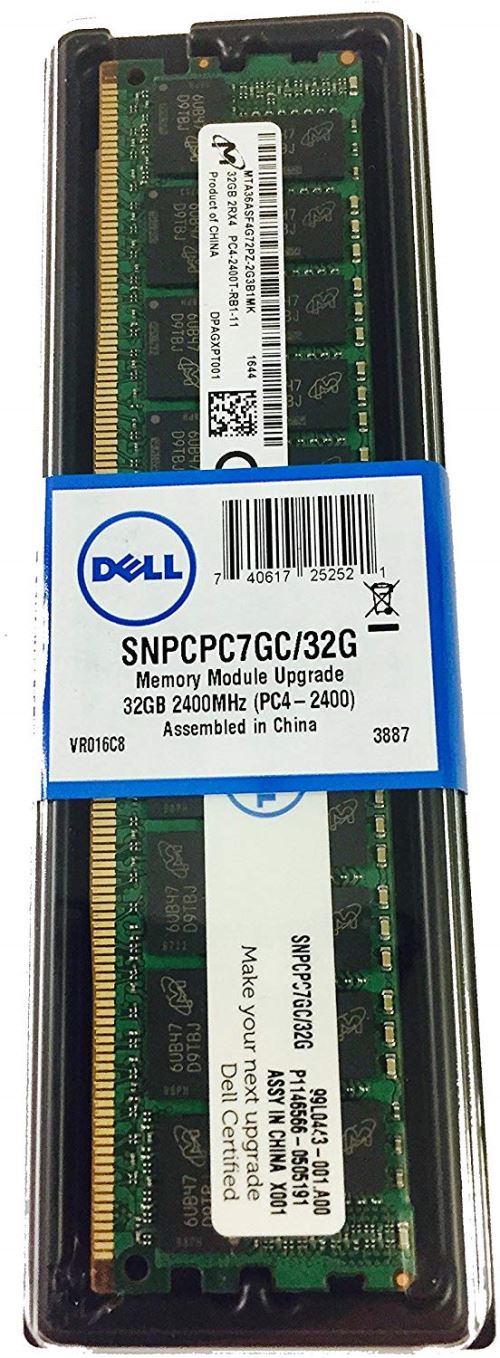 Dell Memory Module 32Gb 2Rx4 Ddr4 Rdimm 2400Mhz, A8711888 (2Rx4 Ddr4 Rdimm 2400Mhz)