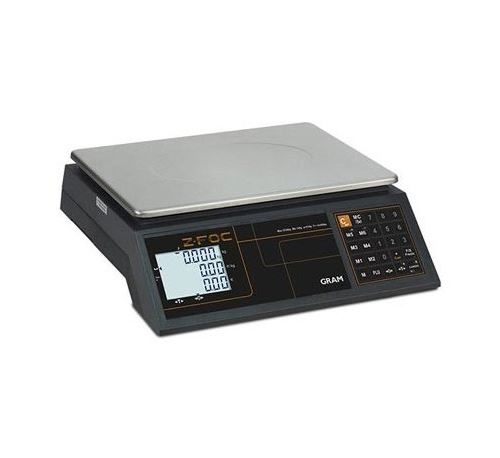 Balance de cuisine électronique 15 Kg ZFOC-15 RS - Gram - Inox15