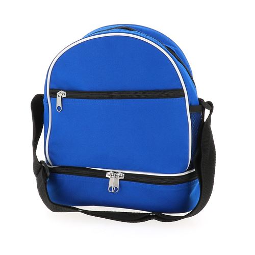 Sac de p&eacute;tanque bleu avec compartiment triplette