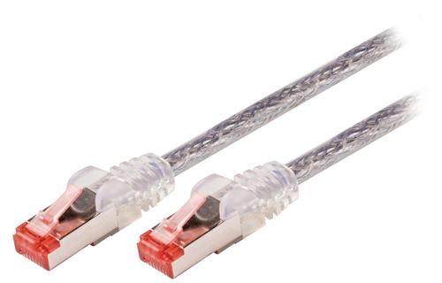 Valueline VLCP85221T150 Câble de réseau Cat6 S / ftp Rj45 (8/8) Mâle - Rj45 (8/8) Mâle 15,0 M Transparent