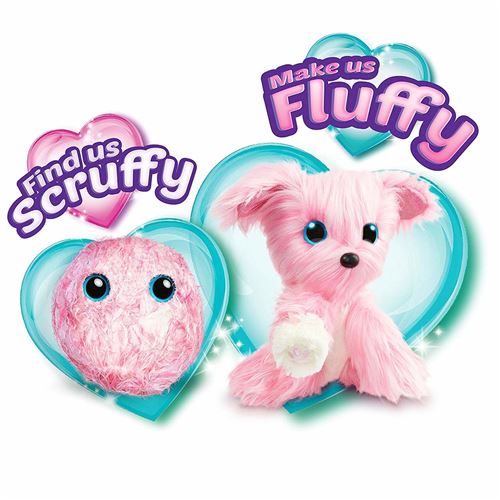 Les mondes à part Scruff a Luvs Pink - Surprise Rescue Pet Plush Rabbit Cat or Dog