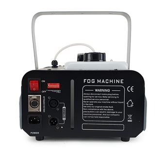 Machine à Fumée Ibiza LSM400-WH 400W - Pour Petites Salles, Télécommande Filaire, Réservoir 0.3L