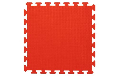 Jamara tapis de jeu rouge junior 50 x 50 cm
