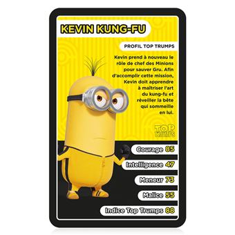 Jeu de cartes Top Trumps Les Minions