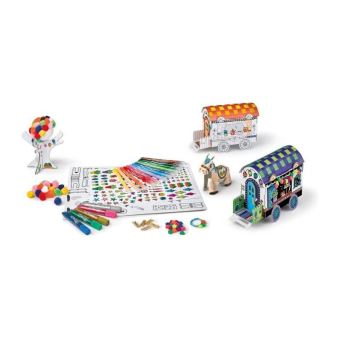 MAPED CREATIV - Color&Play - 2 Roulottes a construire et décorer