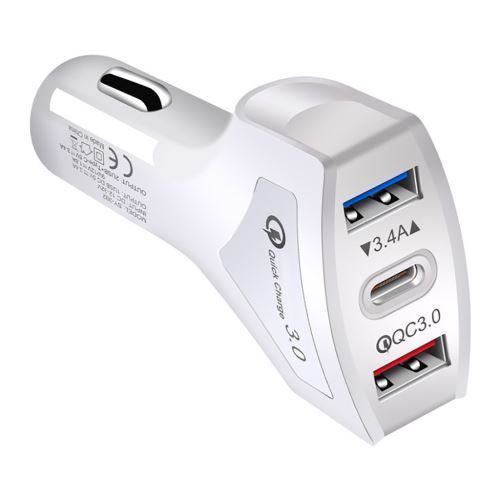 Chargeur de Voiture USB Quick Charge QC 3.0 Double Port de