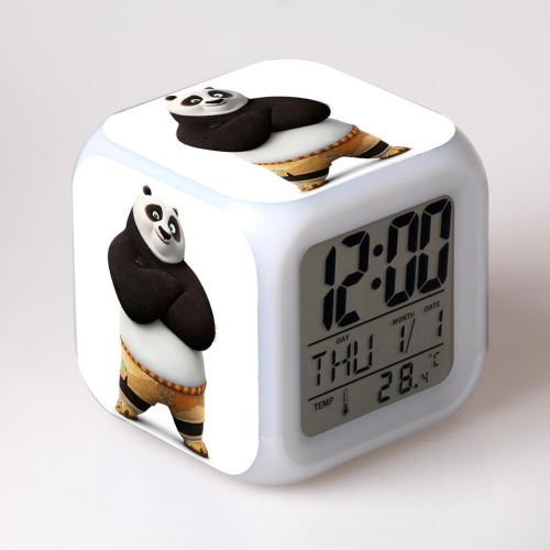 Stack Multicolore Réveil Enfant Led Multifonctionnel Coloré - Kung Fu Panda16 #14 - Image 1