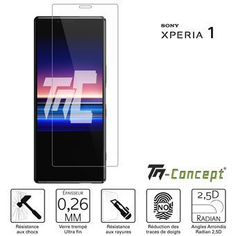 Vitre De Protection écran - Sony Xperia SP - TM Concept Verre Trempe Hq 0 26mm Bords Arrondis