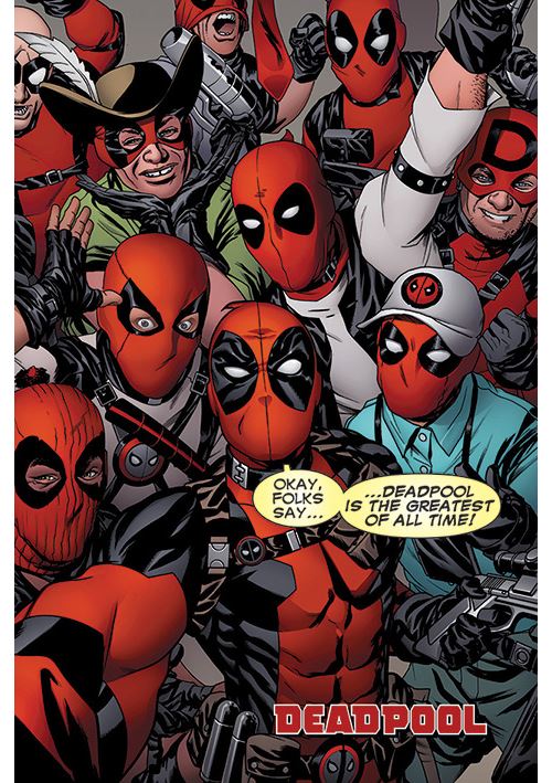 Affiche Maxi Deadpool Selfie