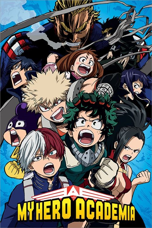 My Hero Academia Maxi Poster 61 x 91,5 cm Cobalt Blast Group